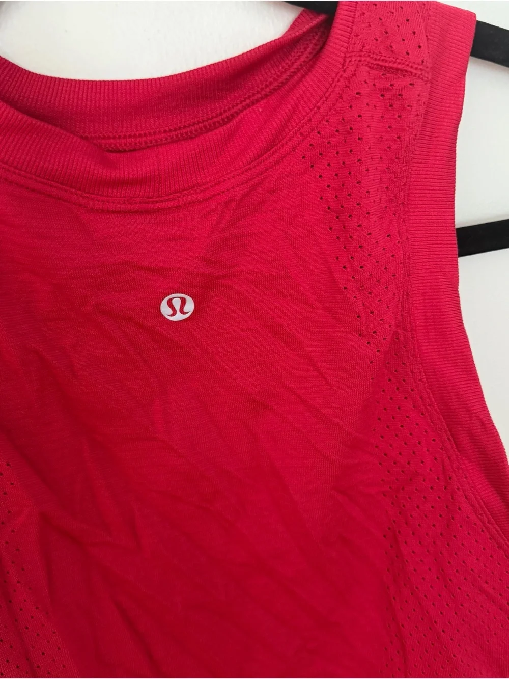 lululemon athletica Bright Pink Racerback Performance Tank